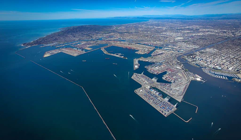 长滩港进口额创下月度新高